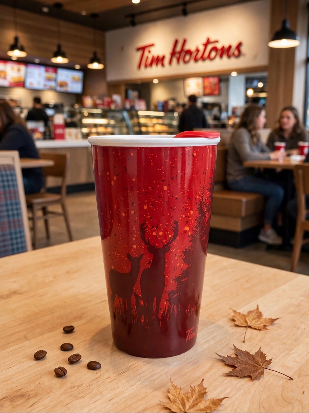 Tim Hortons Deer 🦌 Travel Mug